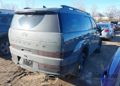 2024 Hyundai Santa Fe Calligraphy z USA, uszkodzony, nr VIN 5NMP5DGL0RH040700